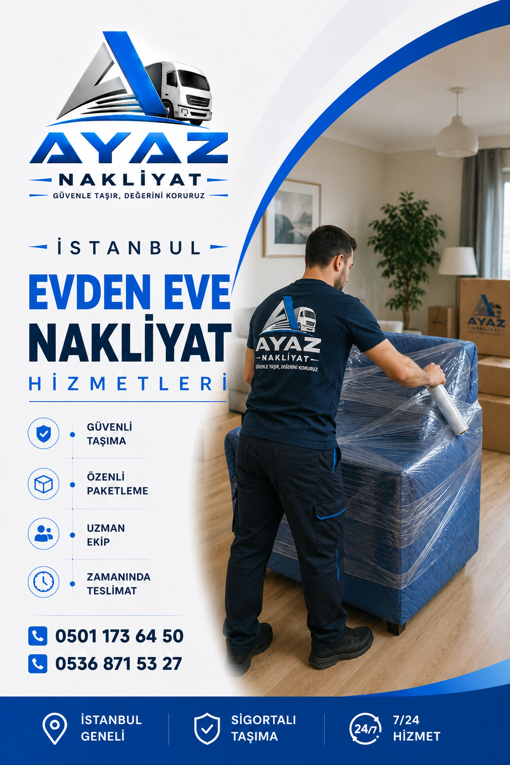 İstanbul Evden Eve Nakliyat - Ayaz Nakliyat