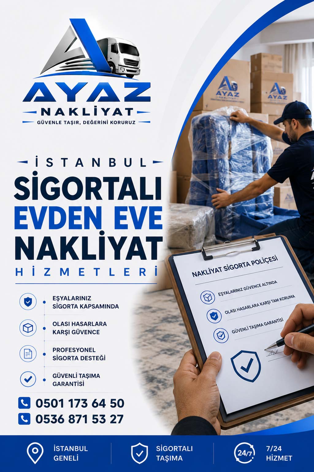 İstanbul Evden Eve Nakliyat - Ayaz Nakliyat