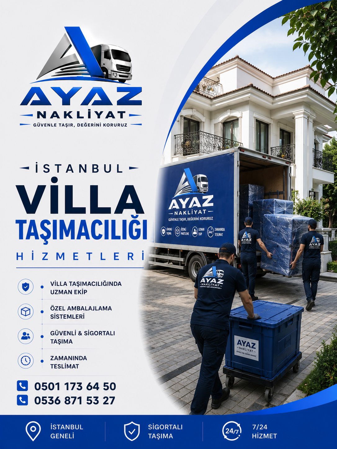 İstanbul Evden Eve Nakliyat - Ayaz Nakliyat